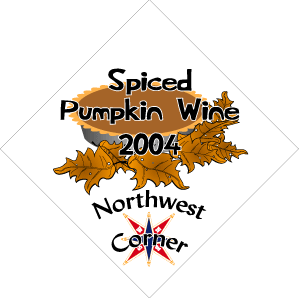 Spiced Pumpkin Wine Label